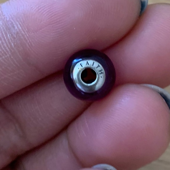 Retired Pandora ESSENCE Collection Faith Charm Sterling Silver 925 EUC - Picture 8 of 8